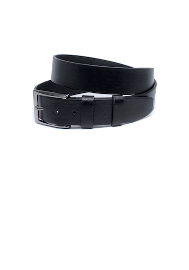 4cm Siyah - Kahverengi 2'li %100 Manda Derisi Erkek Klasik/spor Kemer Siyah Kahverengi