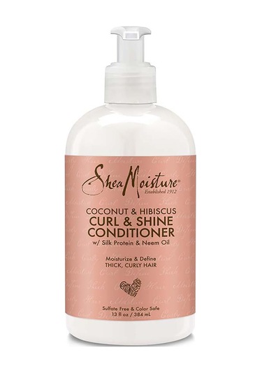 Shea Moisture Coconut & Hibiscus Bukle Kontrolü ve Parlaklık Saç Kremi 384 ML