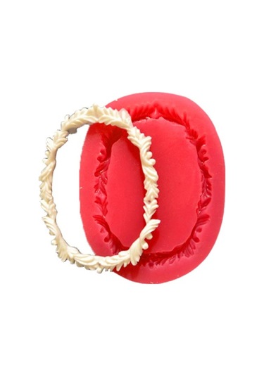 Dekorlu Çerçeve Silikon Kalıp 2