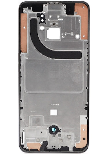 Oppo Reno2 Z 2Z Orta Kasa Ekran Çıtası-Siyah