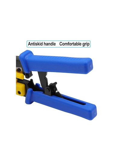 Ez Rj45 Rj11 Yeni Nesil Delikli Konnektör Pense 4445 Çakma Sıkma