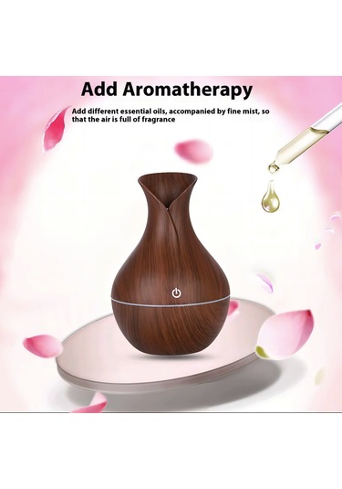 Ambiyans Aydınlatmalı Şık Hava Nemlendirici Buhar Makinası Ultrasonik Bebek Çocuk Odaları İçin Humidifer 7 Renk Rgb