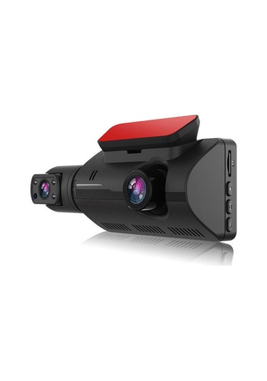 Monyee Araba İç Ve Ön Kameralı 1440p Full Hd Sürücü Kaydedici - 3.5 İnç Ekran, 170 Geniş Açı, Gölge Görüşü, Park Monitörü, Kütle Sensörü, Siyah