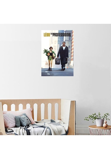 Leon The Professional Yapışkanlı 21x30 Poster Sticker Etiket Çok Renkli