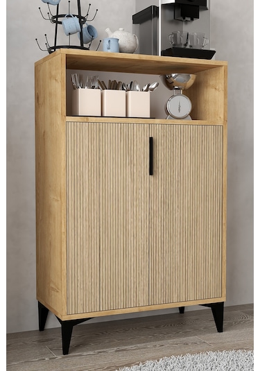 1205 Ada Çok Amaçlı Dolap , Kahve Köşesi , Kiler Dolabı , Mutfak Standı 2 Kapılı , Yunus - Safir Yunus - Safir