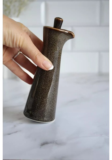 Ulol Brend 120 Ml Kapaklı Seramik Sosluk 202517472 Kahverengi