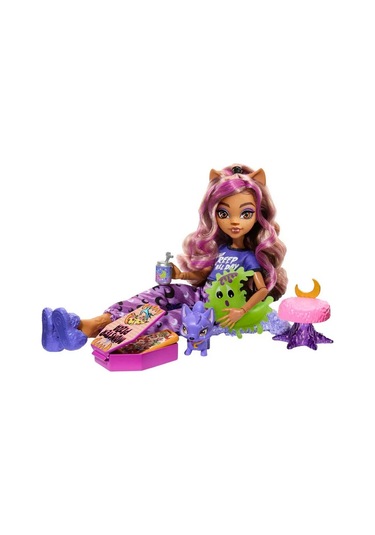 Monster High Creepover Party Clawdeen Wolf Hky67