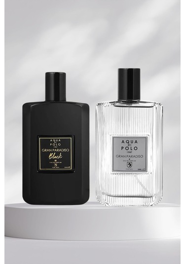 Gran Paradiso & Gran Paradiso Black 100 Ml Edp İkili Erkek Parfüm Seti Stcc021378 Odunsu