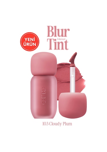 Clio Blur Efekti Veren Kadife Bitişli Dolgunlaştırıcı Tint Clıo Volumate Blur Tint 103 Cloudy Plum