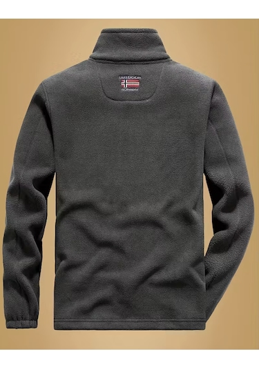 Snapbuy Erkek Polar Ceket Gri