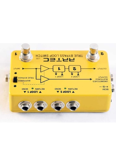 Artec Ls-2 Çift Kanal Loop Switch Pedal