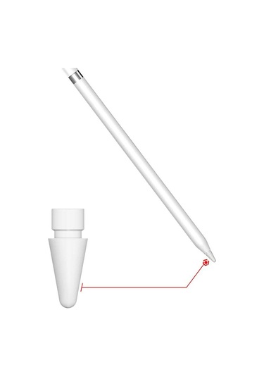 Goojodoq Pencil Uyumlu Stylus Uçları - 4'lü Paket Stylus