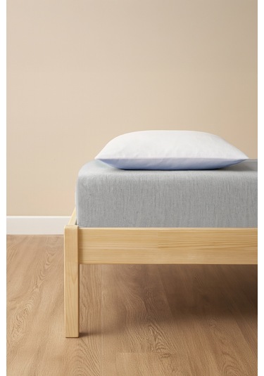 Tek Kişilik Nevresim Takımı Gri Eco Cotton Gri