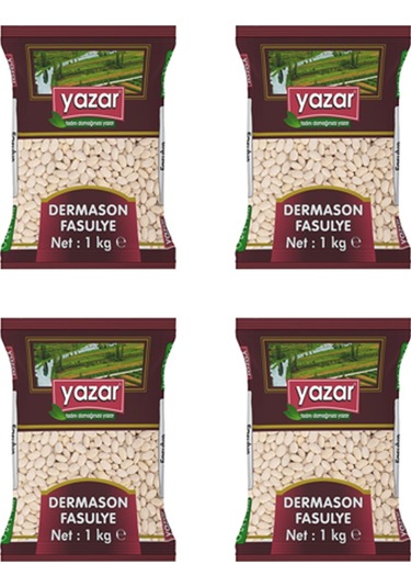 Yazar Dermason Fasulye 4 x 1 KG