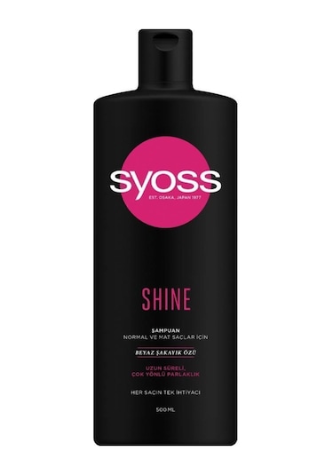 Syoss Şampuan Shine 500 ML