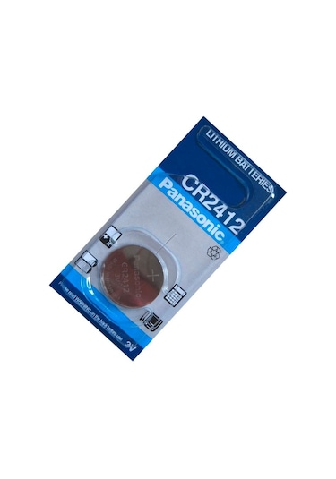Panasonic CR2412 3V Lityum Blister Düğme Pil