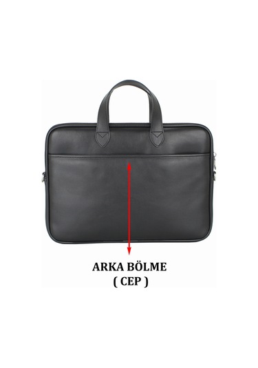 Case Club Macbook Uyumlu Air Pro 13.3" & 14" Inç Uyumlu Siyah Laptop Evrak Çantası