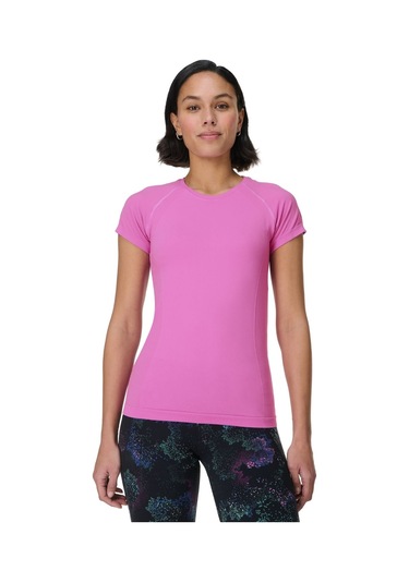 Sweaty Betty Sweaty Betty Athlete Seamless Workout Kadın Koşu Tişört 5104 Çok Renkli
