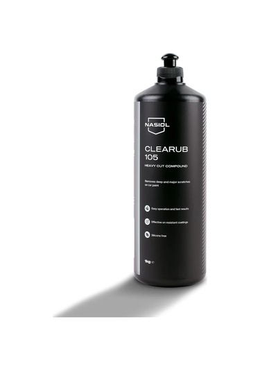 Nasiol Clearub 105 1000g Ağır Çizik Giderici Polisaj Pastası