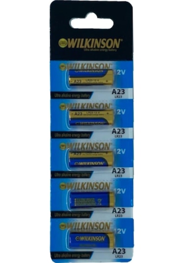 Wilkinson A23 MN21 12 V Alkalin Pil 5'li