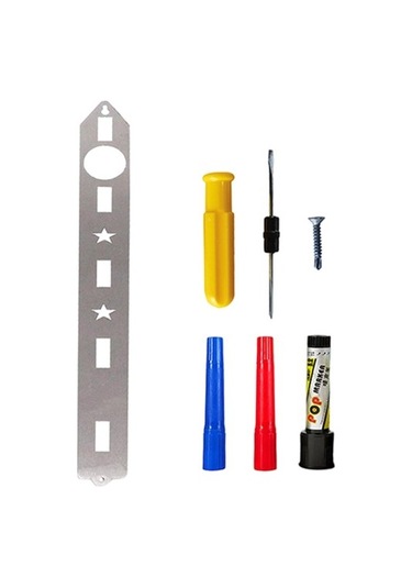 Balta Atma Hedef Şablon Stencil Balta Atma Balta Atma Oyunu Için Set 3449 Diğer