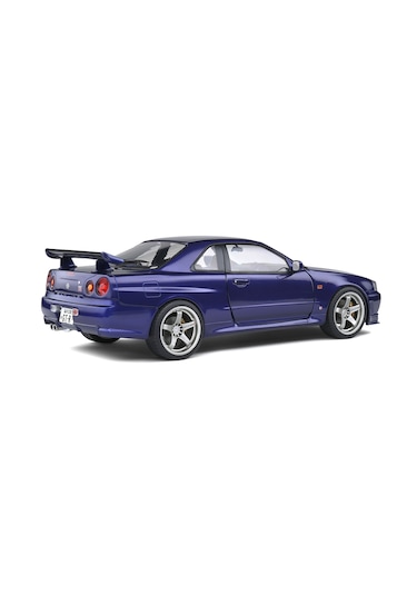 1:18 Solido 1999 Nissan Gt-r R34 Mor Model Araba