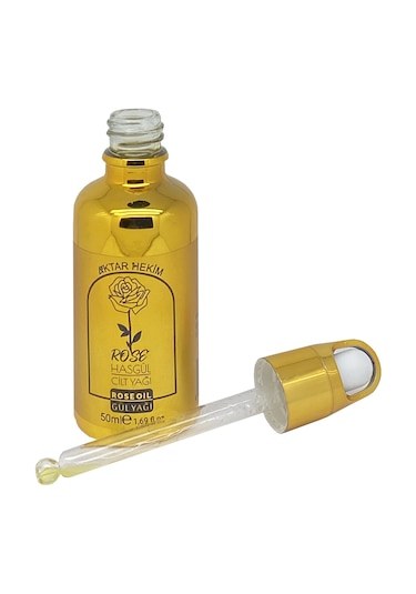 Aktar Hekim Gül Yağı İçeren Cilt Bakım Yağı 50 ML