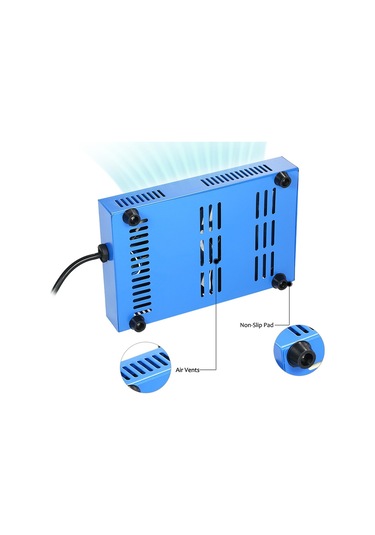 Hallow 300 W 220 V 100 MM 1200g Mini Kurşunsuz Lehim Pot Titanium