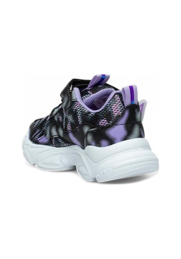 Alessio Kız Çocuk Rahat Spor Ayakkabı 034 Siyah Mor