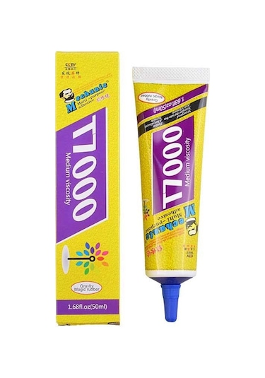 Mechanic T7000 Çok Amaçlı Yapıştırıcı 50ml Siyah