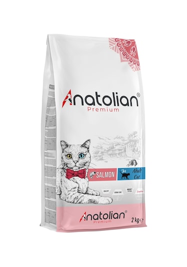 Anatolian Premium Somonlu Yetişkin Kedi Maması 2 KG