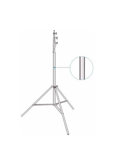 Gdx Ls-400 Plus Kalın  Metal Işık Ayağı (4 Metre)