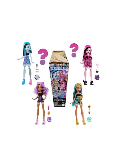Hyv64 Monster High Gizemli Sırlar Havalı Pijama Partisi Serisi