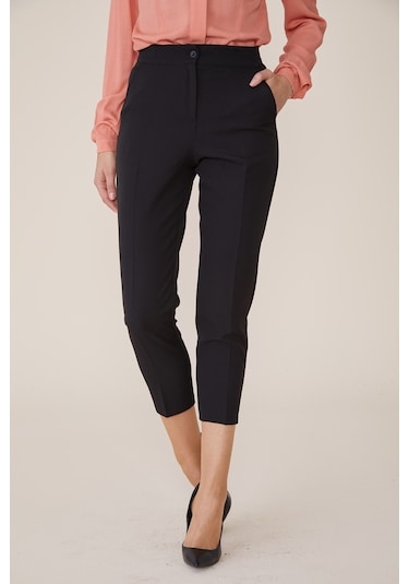 Soralline Kadın Siyah Pantalon 1695 Siyah