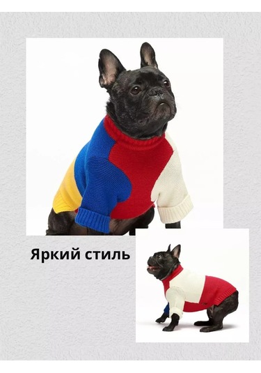 Mıra+zak Küçük Irk Köpekler Ve Kedi Giyim İçin Evcil Hayvan Süveteri 200555570