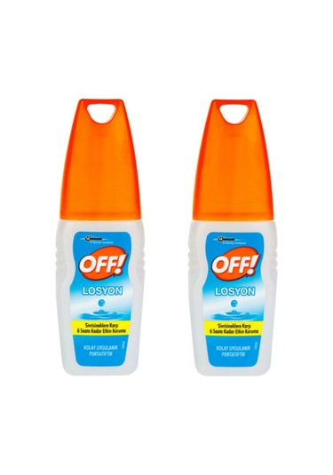 Off Aqua Pump Sinekkovar Losyon 2 x 100 ML
