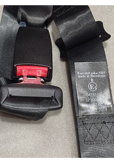 Oto Arka Koltuk Belden Bağlama E Sertifikalı Emniyet Kemeri 1 Takım