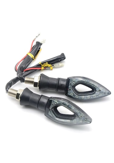 Motosiklet Led Sinyal Takımı Üçgen 2'li