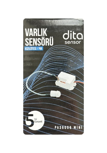 Dita Pa36006 Mini Kızılötesi / Pır Sıva Altı 360 Varlık Sensörü