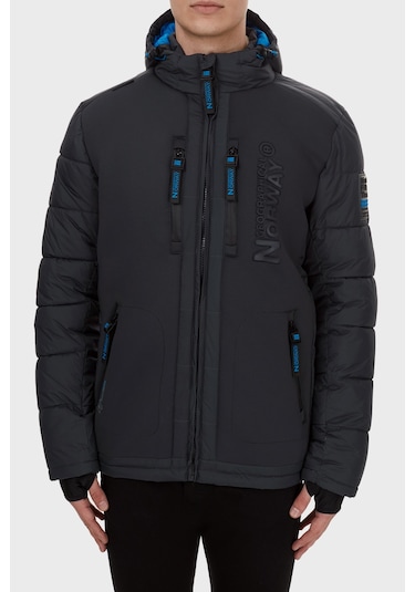 Norway Geographical Erkek Parka Beachwood Gri Gri