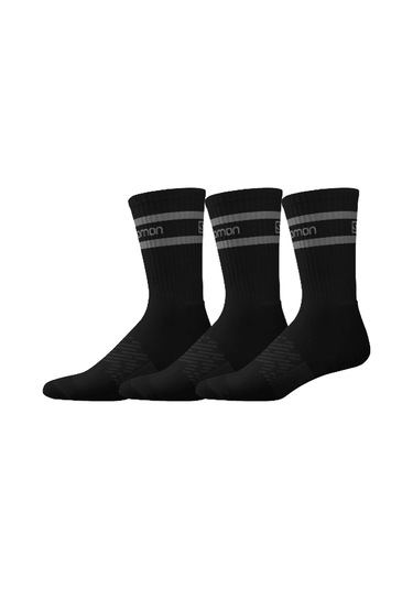 Salomon Life Low 3'lü Çorap Gri