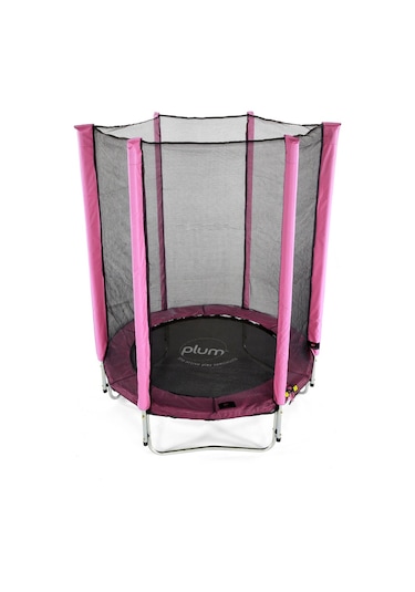 Plum File Korumalı Trambolin - 4 Ft - Pembe Çok Renkli