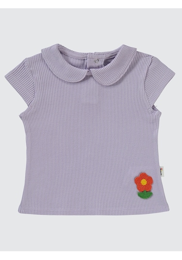 Civil Baby Kız Bebek Şortlu Takım 6-18 Ay Lila Lila