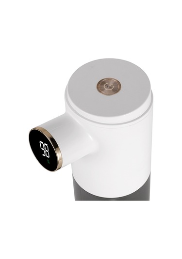 Xurunkeji Otomatik Şarj Edilebilir Sıvı Sabunluk, Elektrikli Sabunluk, Hareket Sensörlü Eller Serbest Sabunluk-jel Beyaz