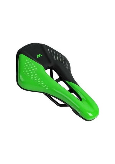 Tongxida West Bıkıng Bisiklet Selesi Yedek Yumuşak Pu Deri İçi Boş Koltuk Minderi, Siyah/yeşil, Mtb Dağ/yol Bisikleti İçin Açık Füme - Füme - Kahverengi