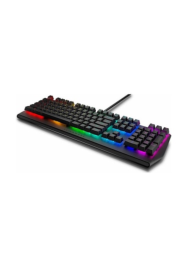 Dell Alienware AW410K Cherry Mx Kahverengi Switch Kablolu İngilizce RGB Mekanik Klavye