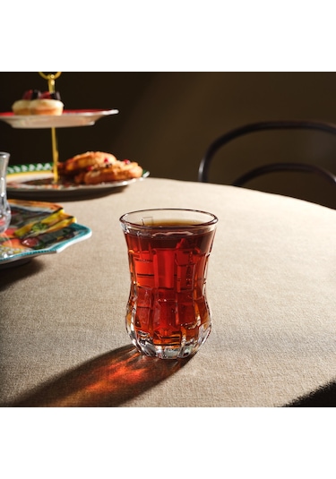 Rcr Etna 6'lı Çay Bardağı Takımı Şeffaf