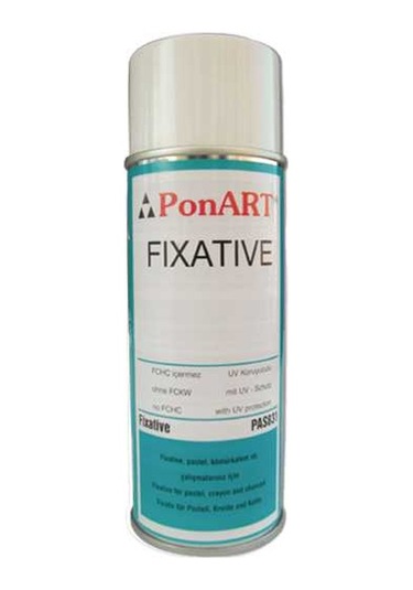 Ponart Fixative Sprey Pastel ve Füzen Koruyucu 400 Ml.