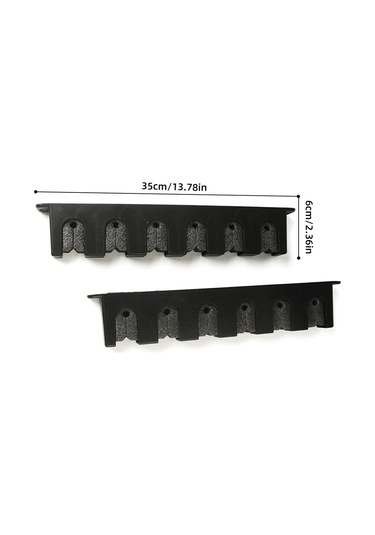 Xindoker Mavi Evac Malzeme Garaj Kapısı İçin 6 Adet Olta Tutabilir Duvar Kurulu Depolama Rakuru