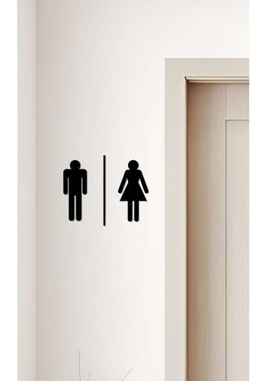 Wc Tabelası, Tuvalet Levhası, Kadın Erkek Tabela, Yönlendirme Levhaları 54
